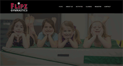 Desktop Screenshot of flipzgymnastics.com